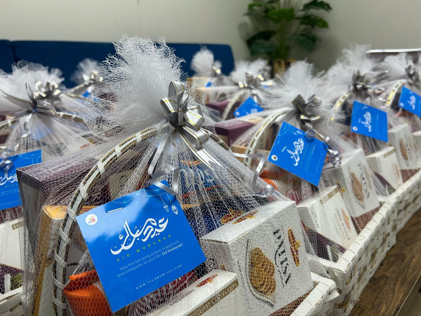 Eid Mubarak gift baskets for the team