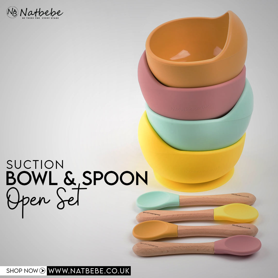 Natbebe — Suction Bowl and Spoon Set product post